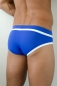 Preview: Minipant - Badehose - core - Regular Fit - blau/weiß