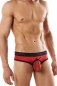 Preview: Good Devil  8737 Pouch Wrap G-String red Gr.S