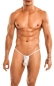 Preview: MJ Peek Thong Model 40102 silver Gr.S