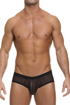 Cover Male Pouch Enhancing Butt Boxer 203 Gr.S sheer black