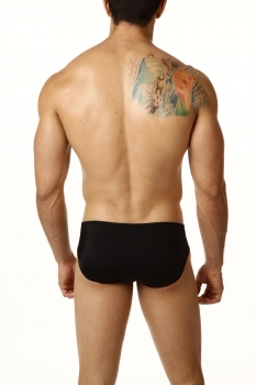 Cover Male 127 Sheer Pouch Bikini black