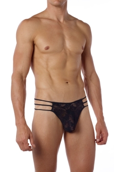 Good Devil 8405 Tri-Lace G String black Gr.S