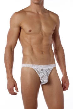 Good Devil 4406 Lace Jockstrap white