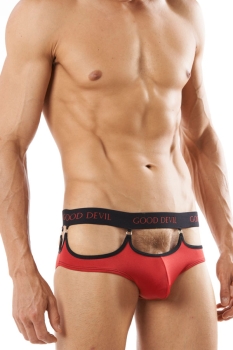 Good Devil  6738 Passion Brief  red Gr. S