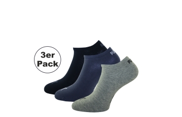 Puma 3er-Pack Sneakersocken Farbmix