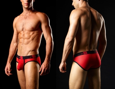 Good Devil 6600-30 Mesh Brief red Gr.S*