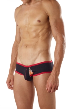 Good Devil 5015 Flaming Hearts Brief black