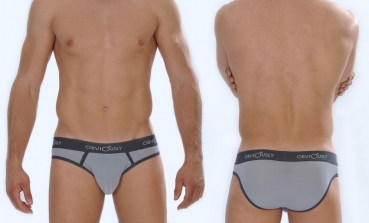 Obviously Retro Low Rise Brief light gray