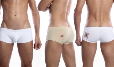 PetitQ14 Swim Brief white Gr.S