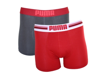 Puma 2er-Pack Boxershort rot