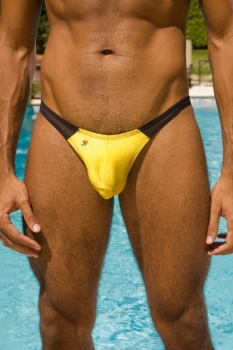 Joe Snyder Bikini Mesh 14 mango