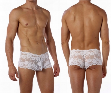 Good Devil 5403 Lace Trunk white and beige Gr.M