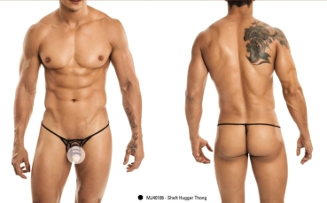 MJ Shaft Hugger Thong Model 40106 black OS