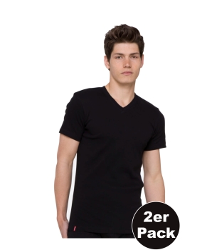 Levi´s T-Shirt mit V-Ausschnitt