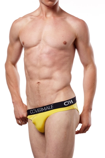 Cover Male Waisted-Up Bikini 115 Gr.S yellow
