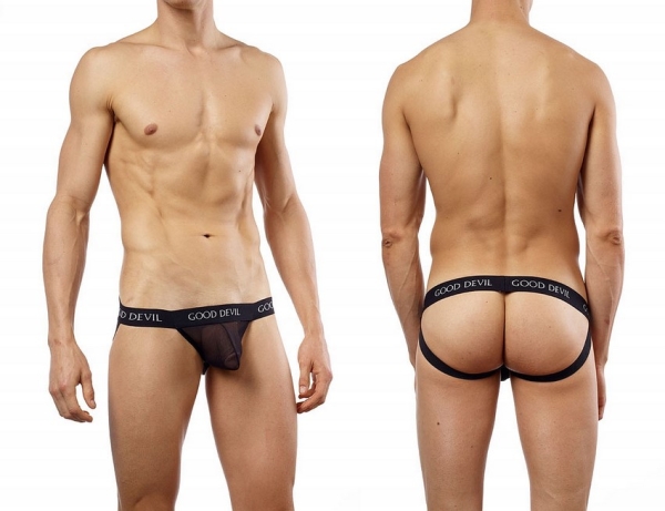 Good Devil 4101 Hose Mesh Jockstrap black