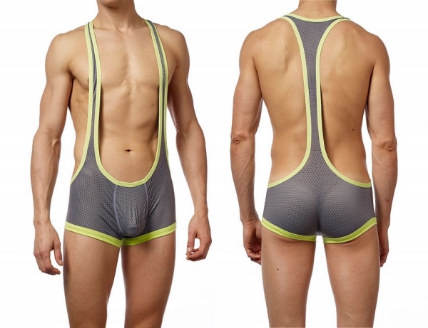 Good Devil 9019 Sporty Singlet lime