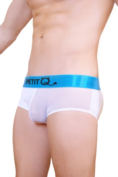 Petit Q 40 Half Sheer Brief white Gr. S