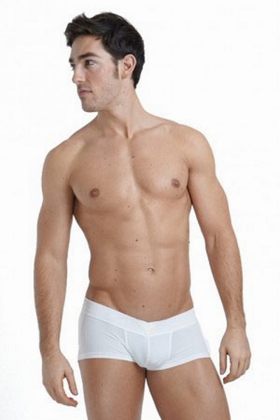 L' Homme Invisible Sensitive V-Boxer Gr.S white