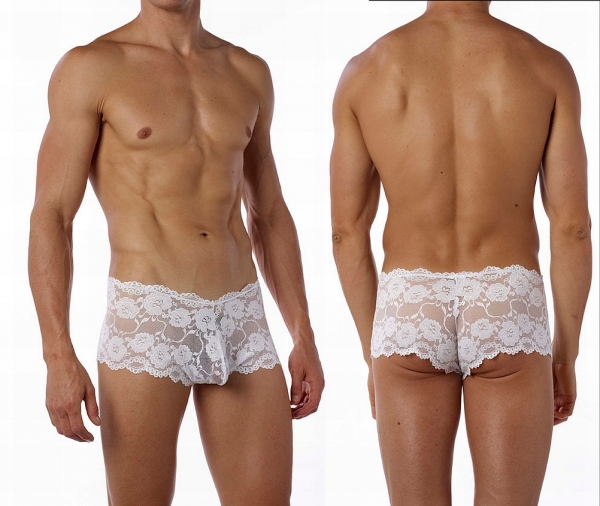 Good Devil 5403 Lace Trunk beige and white Gr.M