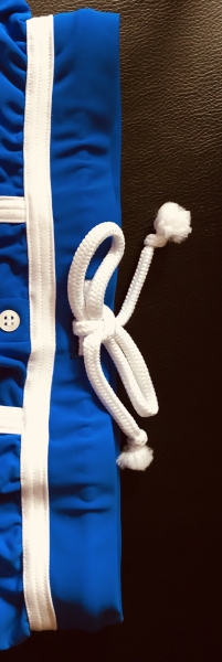 Minipant - Badehose - core - Regular Fit - blau/weiß